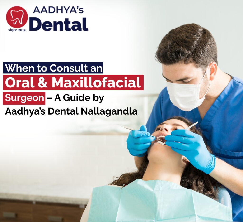 oral and maxillofacial surgeon