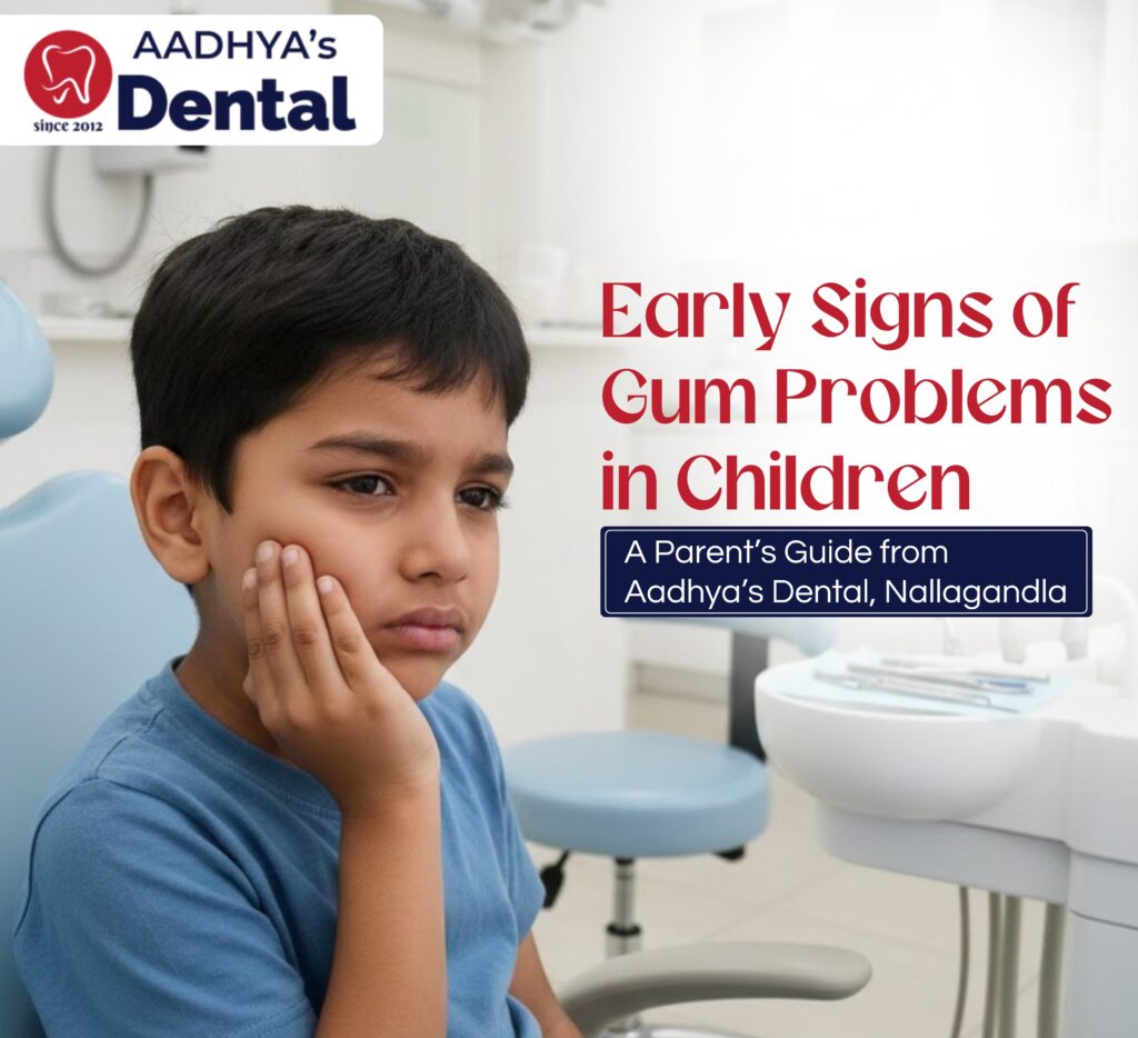 Early Signs of Gum Problems in Children