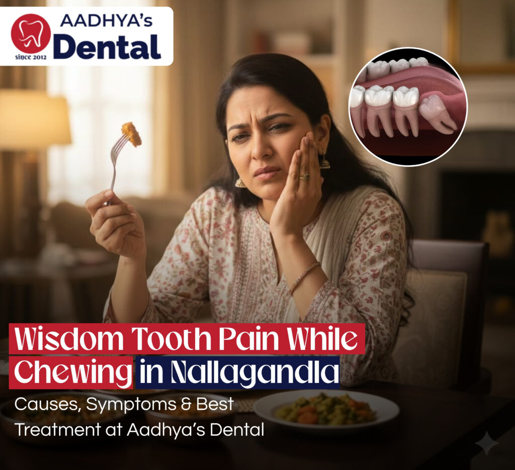 Wisdom Tooth Pain While Chewing in Nallagandla