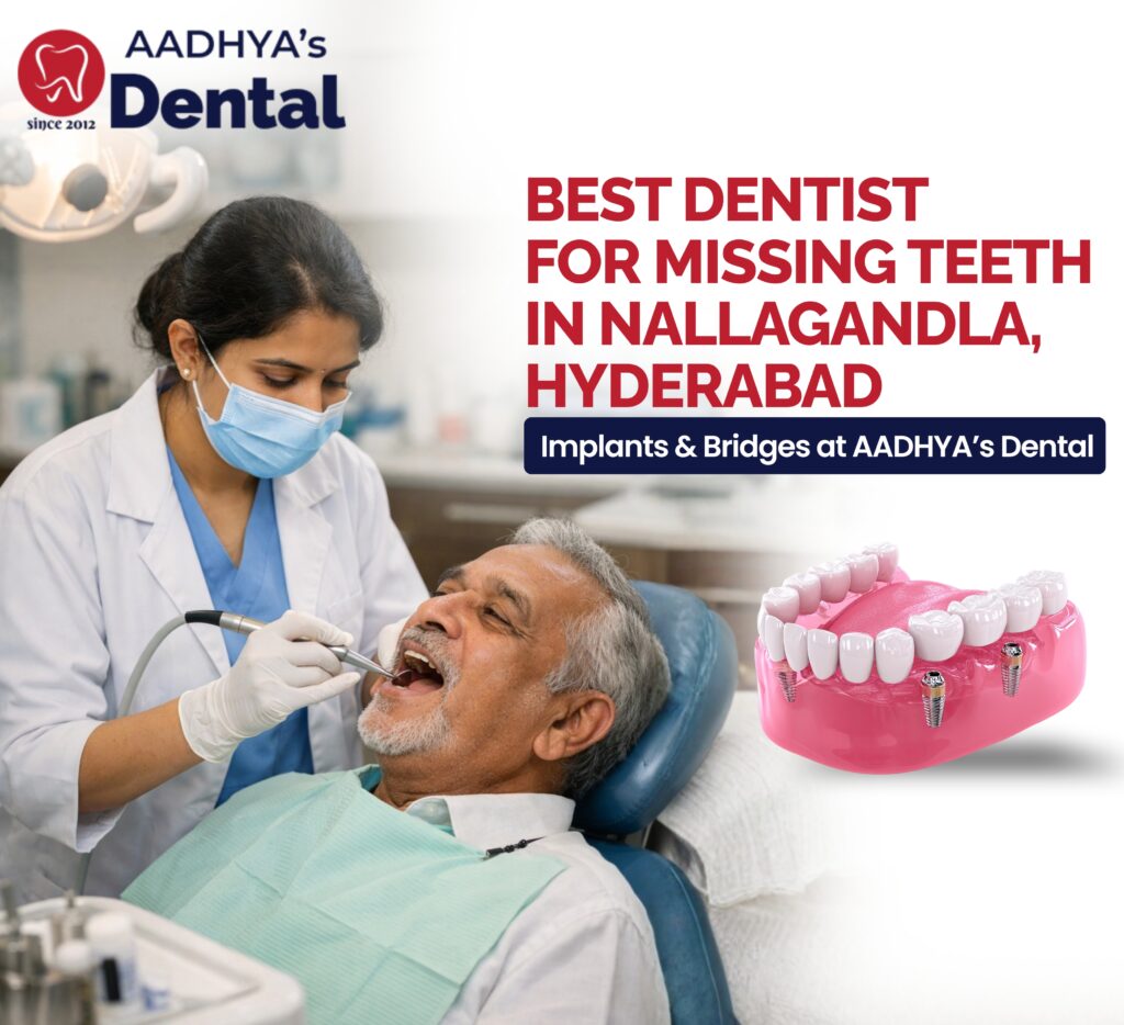 Best Dentist for Missing Teeth in Nallagandla