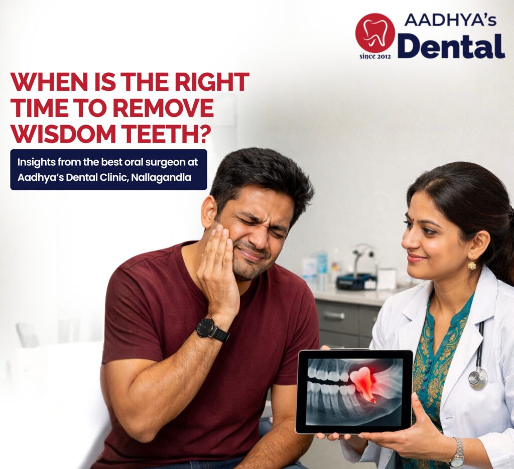 Wisdom teeth removal treatment in Nallagandla