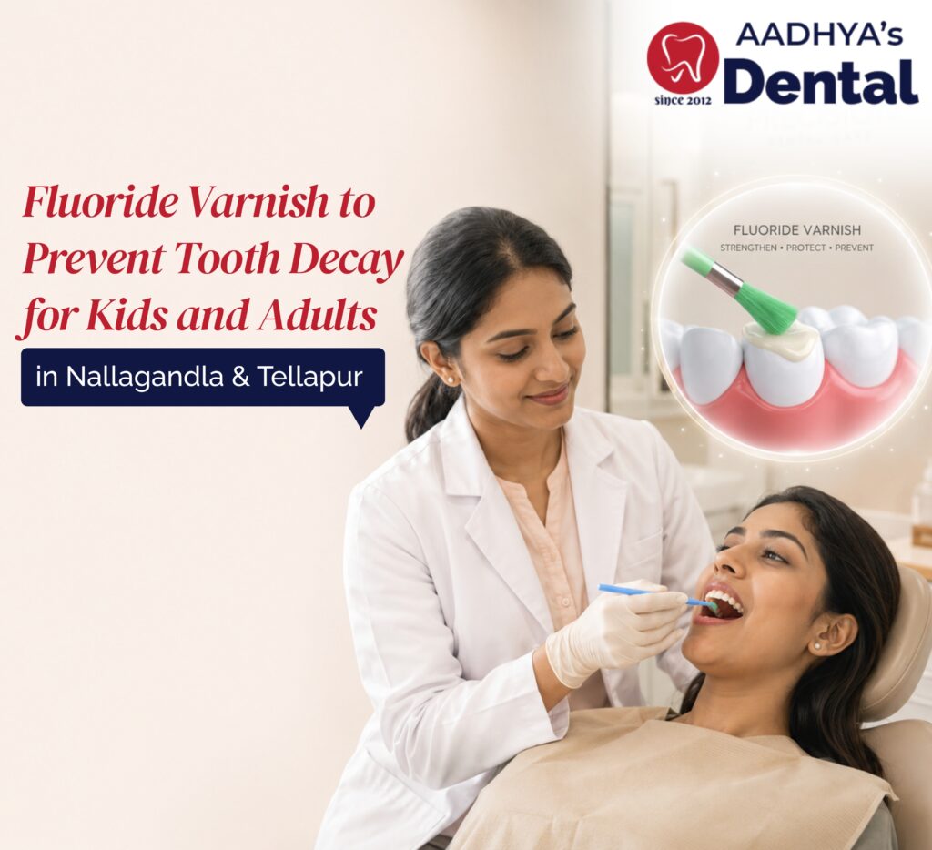 tooth decay prevention near me in Nallagandla